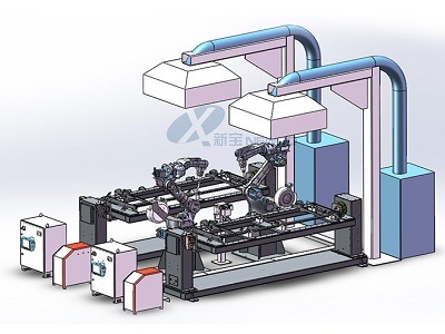 焊接機(jī)器人變位機(jī)工作站