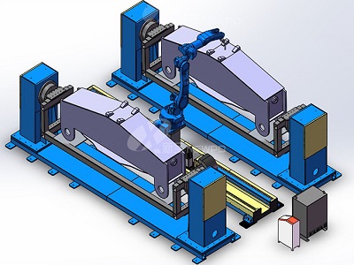 鋼結(jié)構(gòu)焊接機(jī)器人工作站